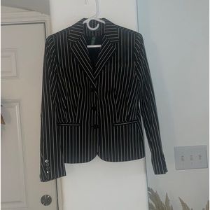 Lauren Ralph Lauren Pin Striped Jacket Size 6